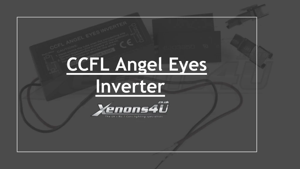 ccfl angel eyes inverter