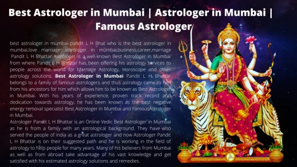Best Astrologer in Mumbai | Astrologer in Mumbai | Famous Astrologer