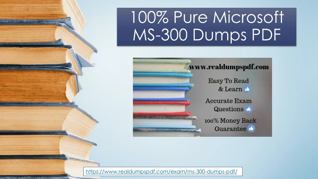 100 pure microsoft ms 300 dumps pdf
