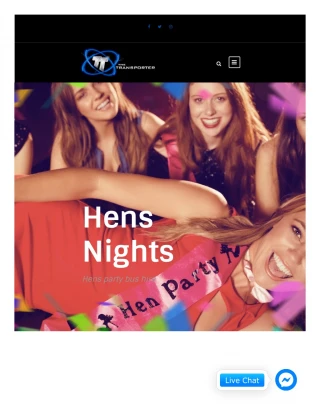 Hens Night Party Bus Hire Perth - The Transporter - slide 1