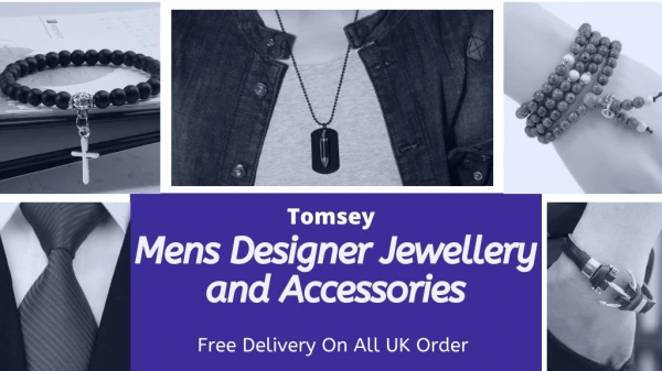 Buy Men's Beaded Bracelets in the UK - Tomsey