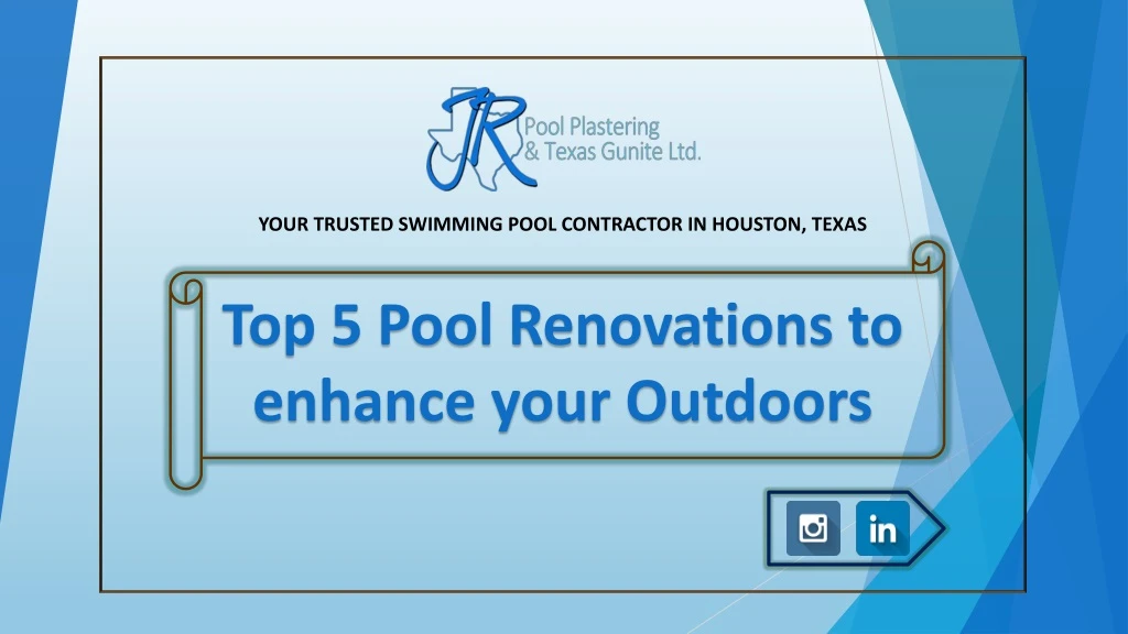 your trusted swimming pool contractor in houston