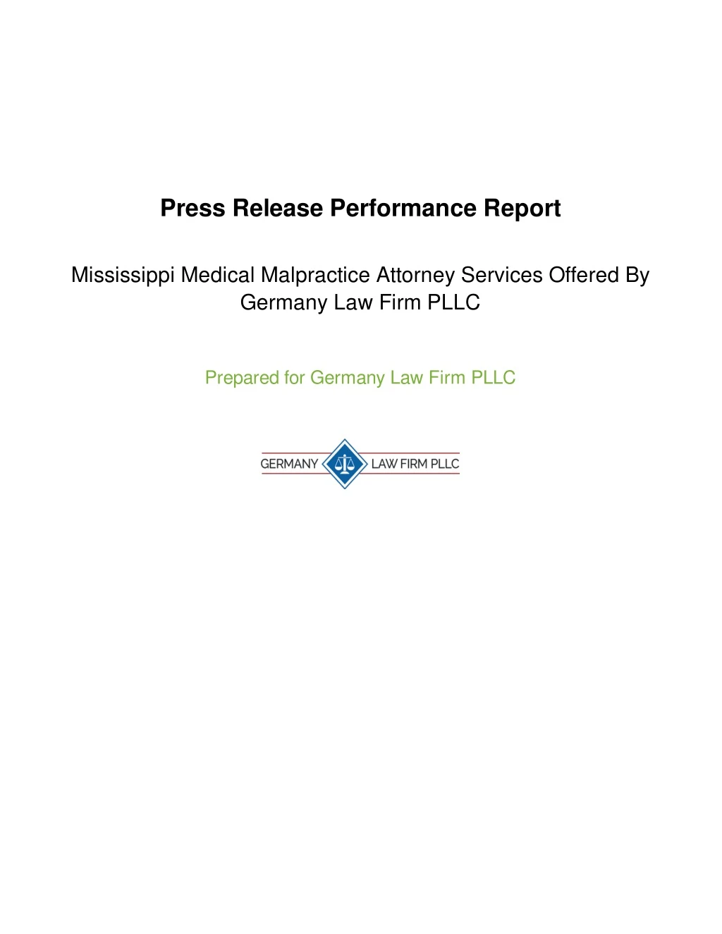 press release performance report