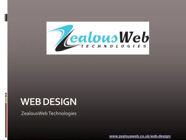 ZealousWeb Technologies UK: Professional Web Design firm