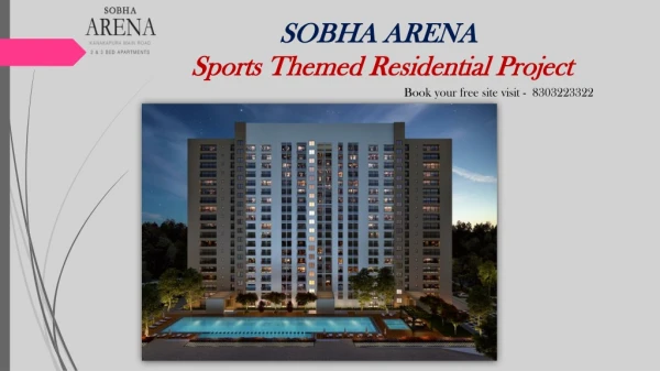 sobha Arena Kanakpura Bangalore Brochure - 2Bhk / 3BHk Residential Apartments