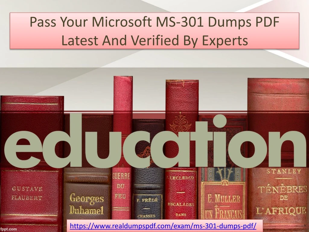 pass your microsoft ms 301 dumps pdf latest and verified by experts