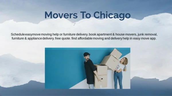 Movers To Chicago