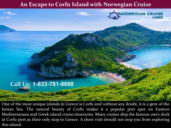 An Escape to Corfu Island with Norwegian Cruise