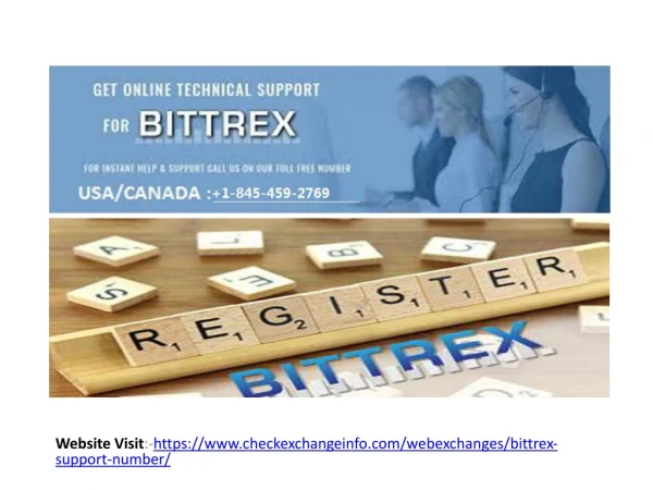 Bittrex Support Number 1-(845-459-2769) Phone Number