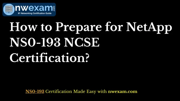 Latest NS0-193_ Support Engineer (NCSE) Certification Exam Practice Test