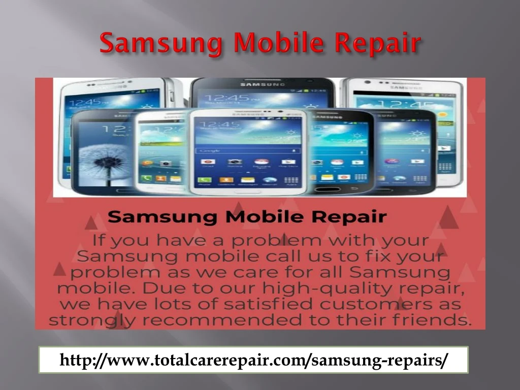samsung mobile repair