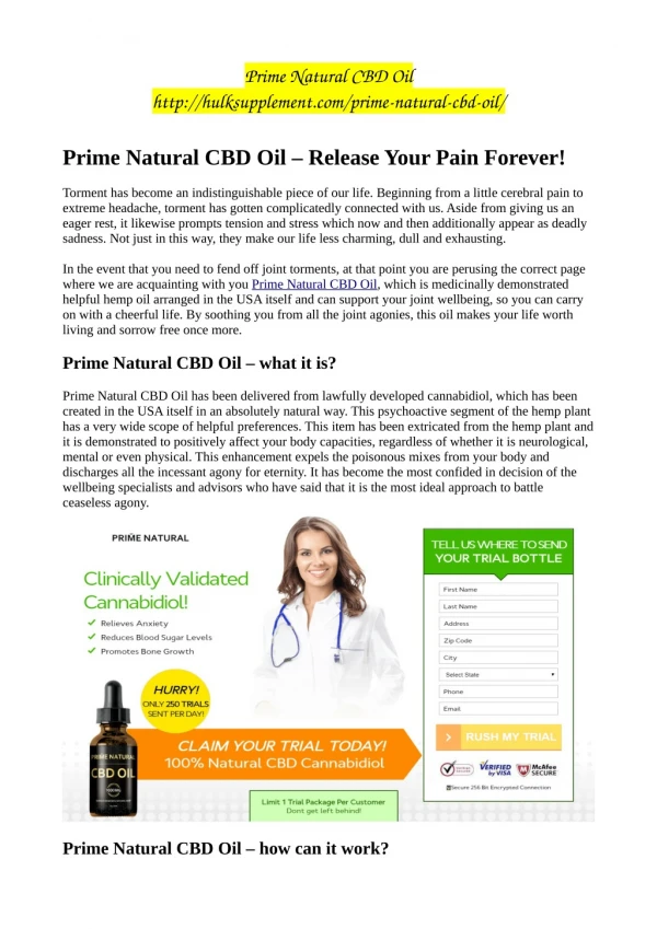 Where to Start with CBD for Pain Relief?