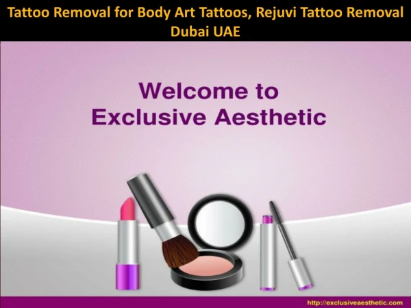 Tattoo removal for body art tattoos, rejuvi tattoo removal dubai uae