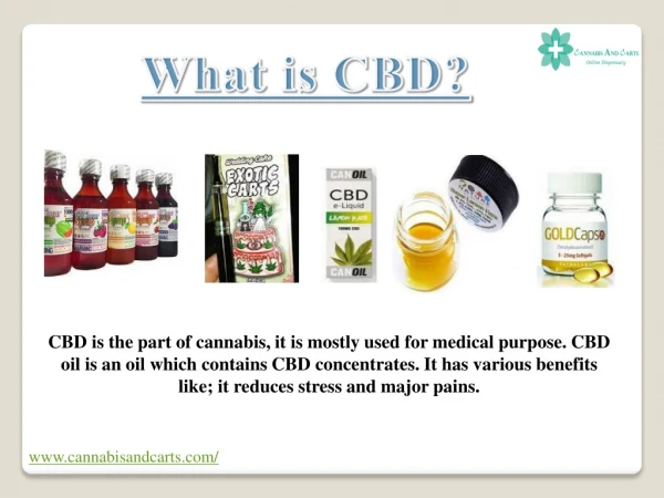 Buy CBD Oil Online – Cannabis and Carts