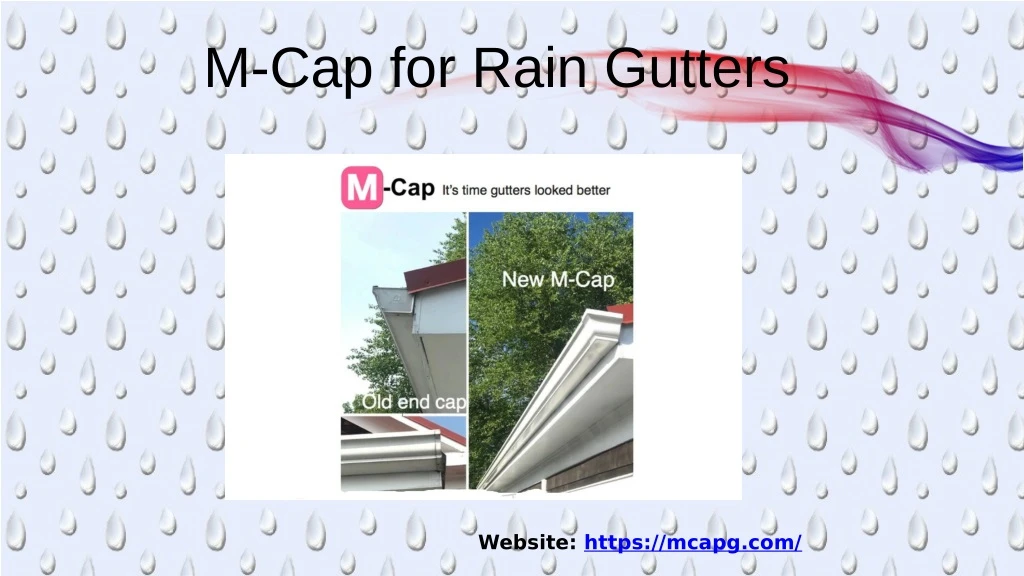 m cap for rain gutters