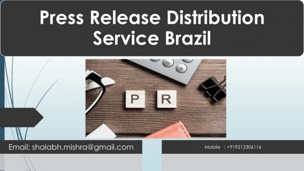 Press Release Distribution Service Brazil