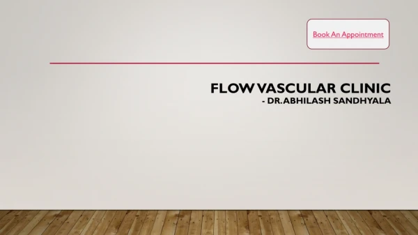 Flow Vascular Clinic Dr. Abhilash Sandhyala