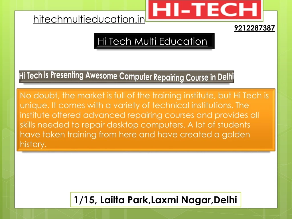 hitechmultieducation in