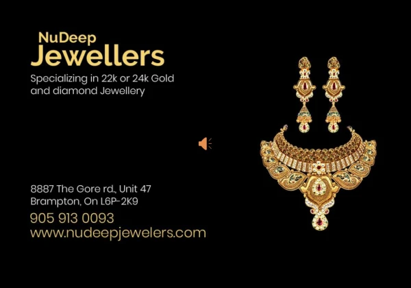 Nu Deep Jewellers | Best Jewellers in Brampton, Ontario, Canada | Pure Gold Jewelry | Silver Jewelry | Diamond Jewelry