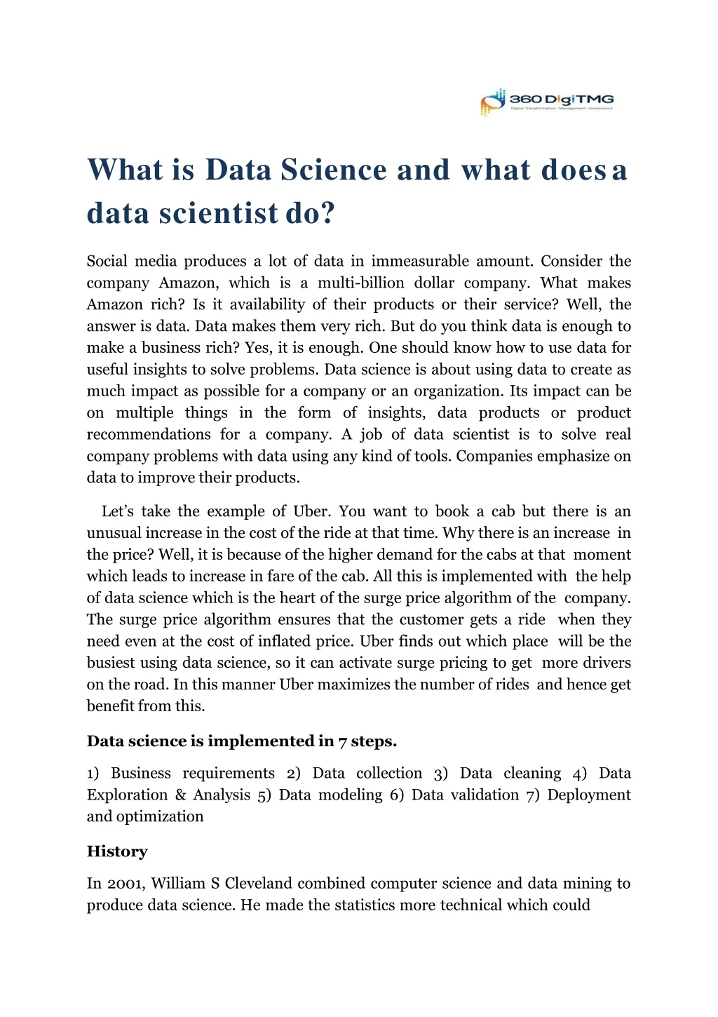 what is data science and what does a data scientist do
