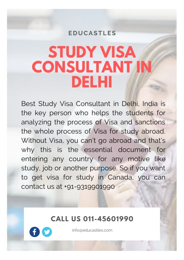 EduCastles - Best Study Visa Consultant in Delhi, India