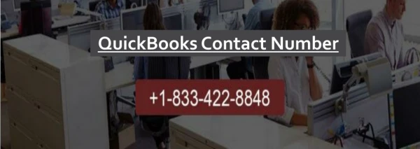 Reach Us at QuickBooks Contact Number 1-833-422-8848