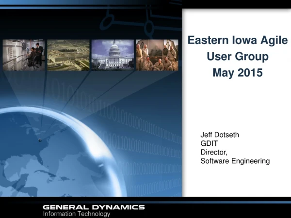 Eastern Iowa Agile User Group May 2015