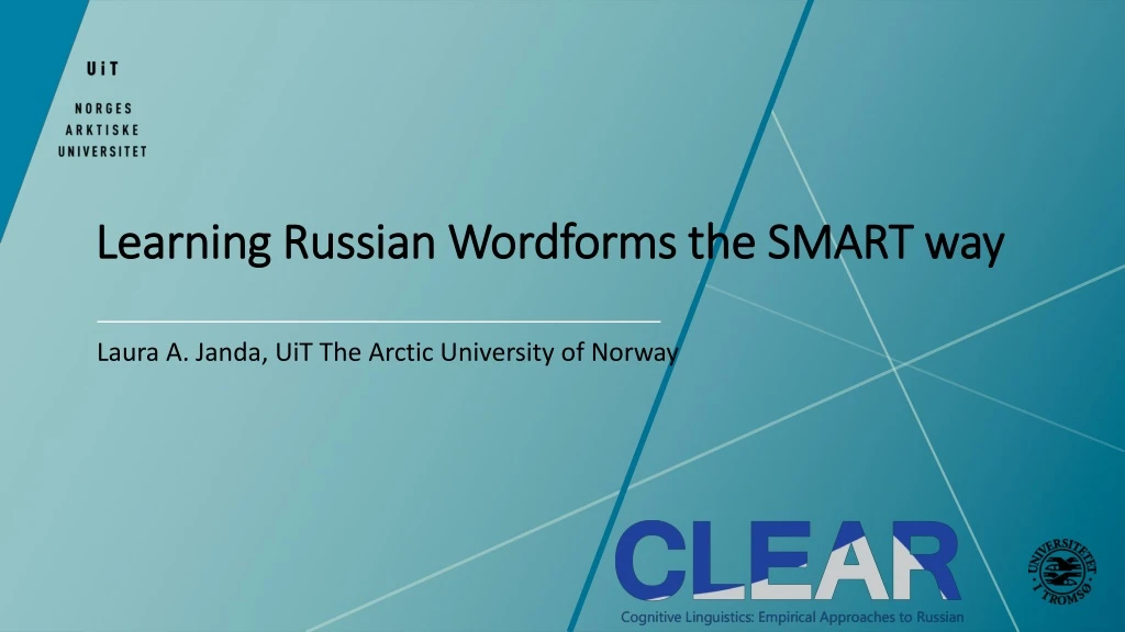 learning russian wordforms the smart way