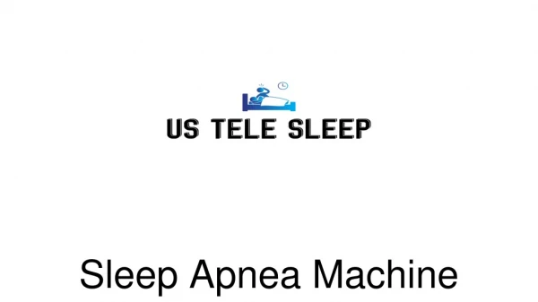 Sleep Apnea Machine in US