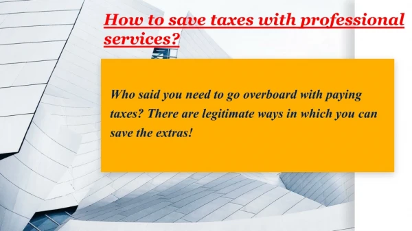 Tax preparation services in Penrith