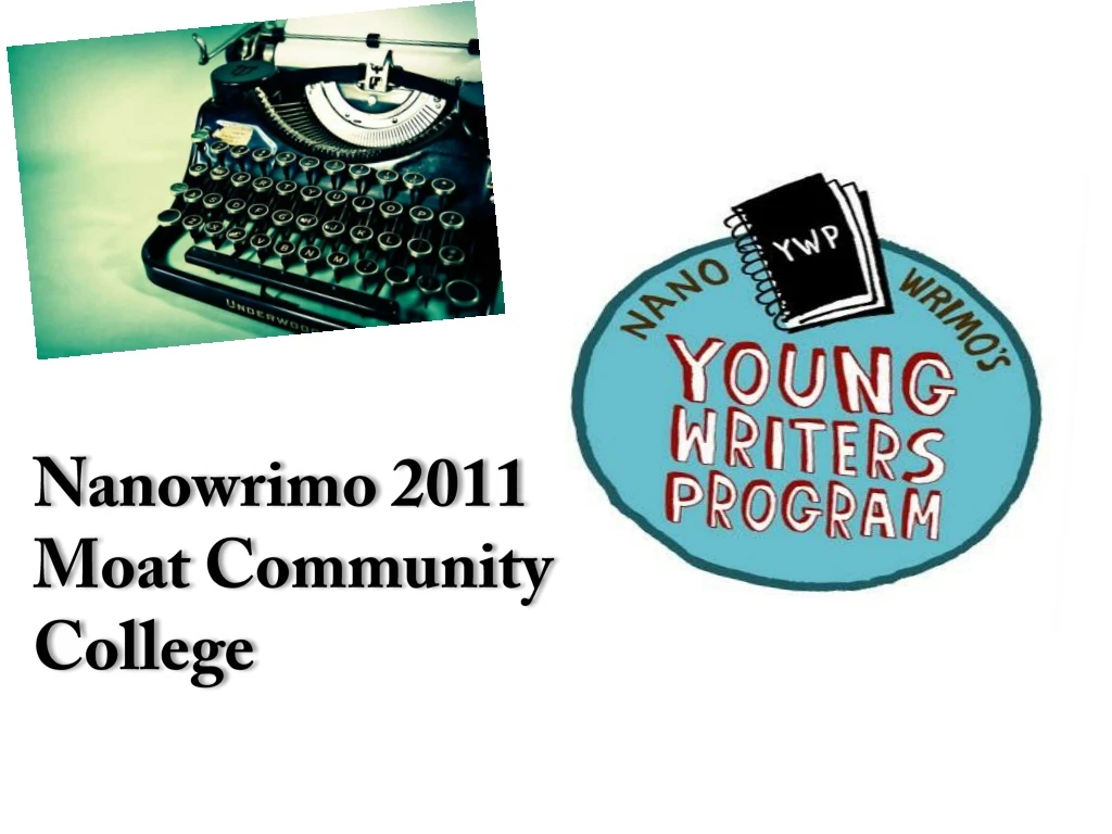 nanowrimo 2011 moat community college