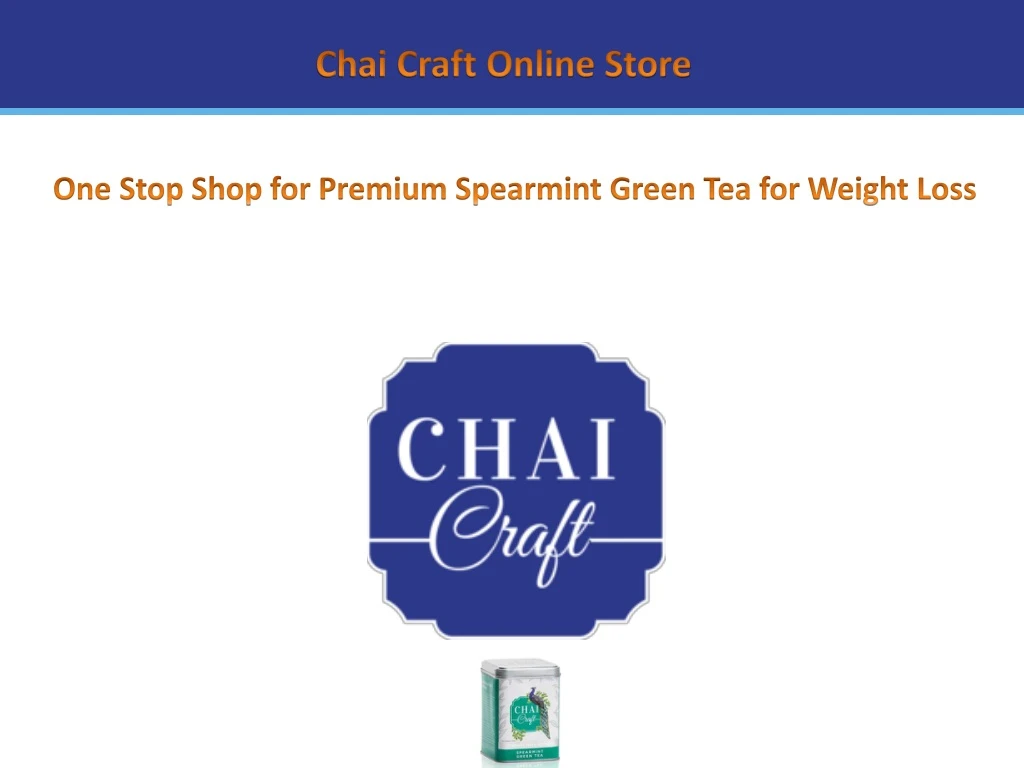 chai craft online store