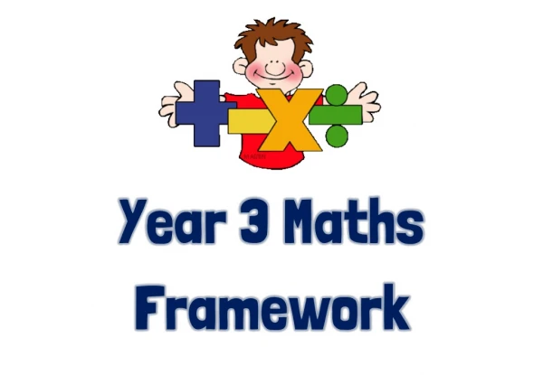 Year 3 Maths Framework