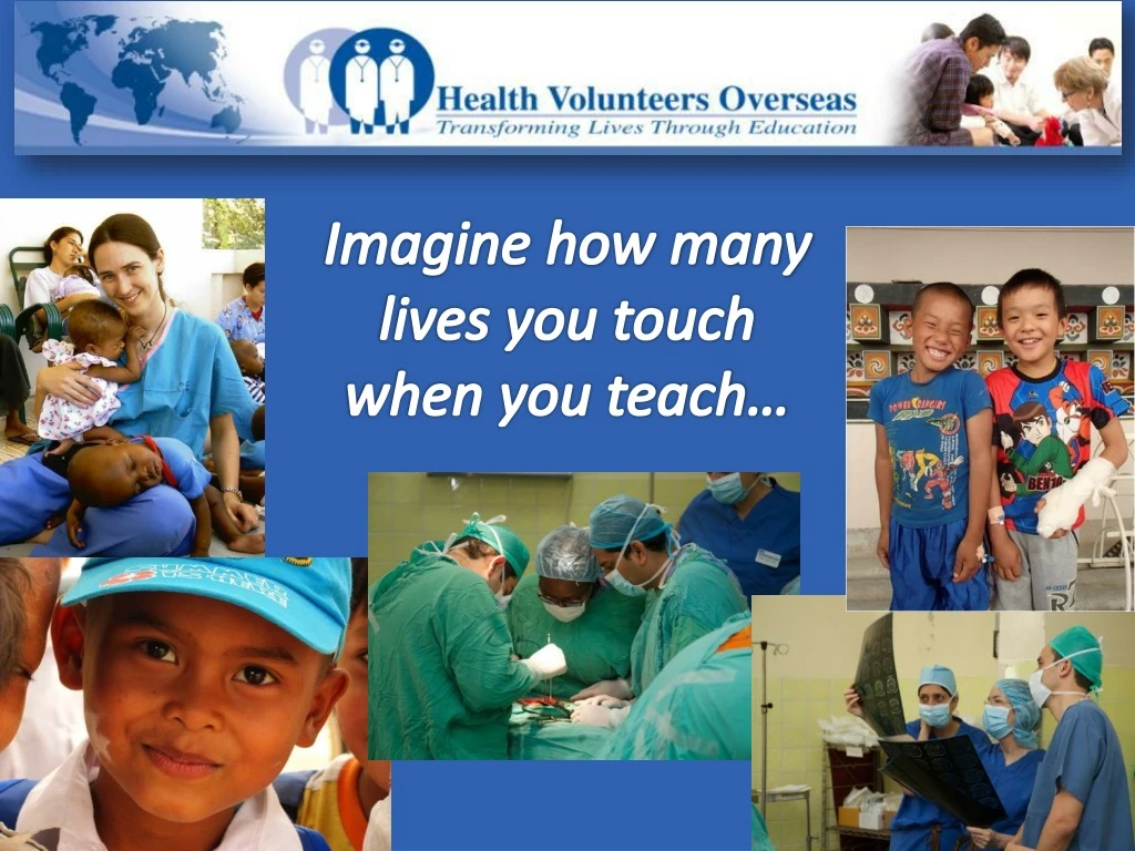 imagine how many lives you touch when you teach