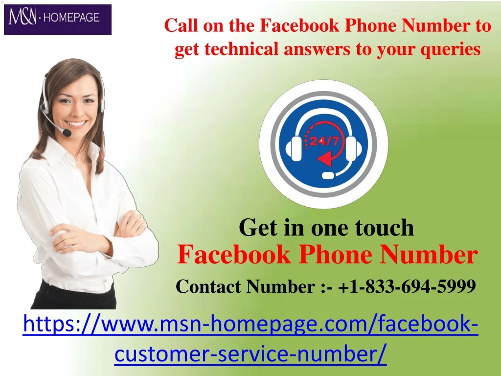 call on the facebook phone number
