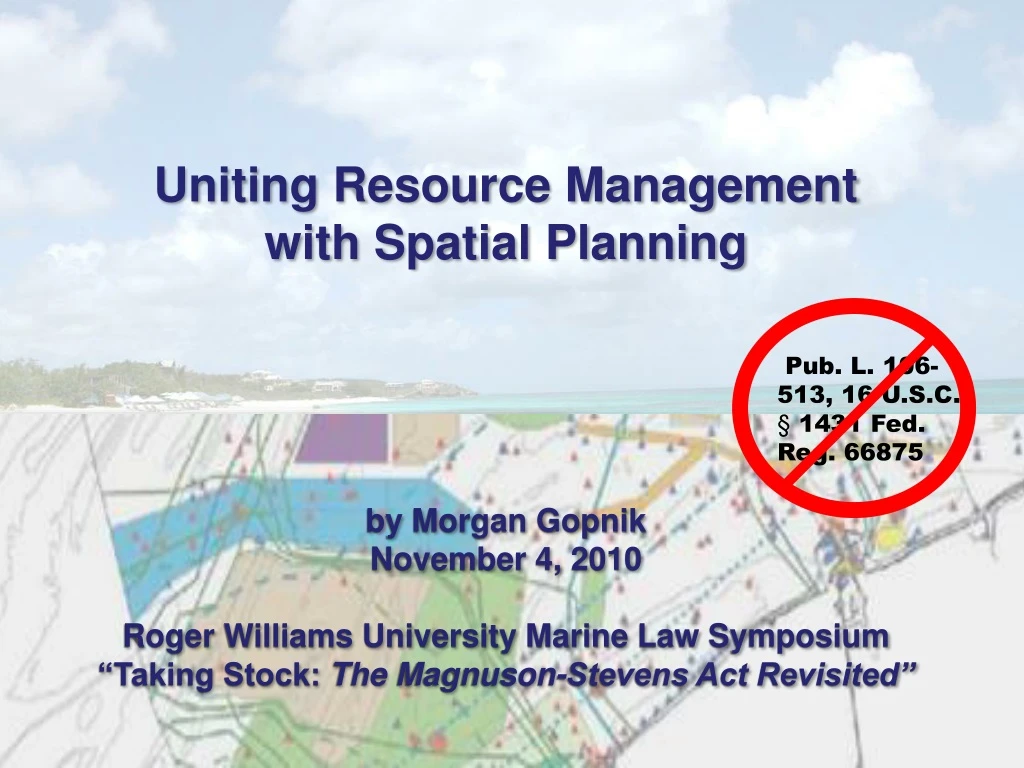 uniting resource management with spatial planning