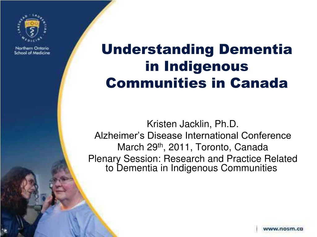 understanding dementia in indigenous communities in canada