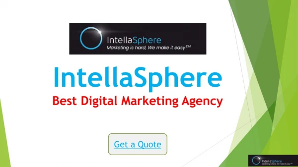 Best Digital Marketing Agency - Intellasphere