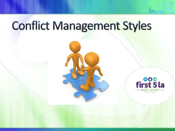 Conflict Management Styles