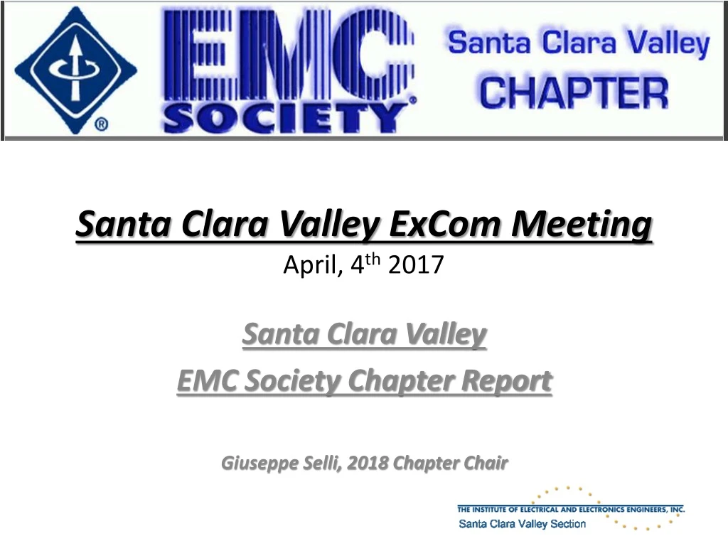 santa clara valley excom meeting april 4 th 2017