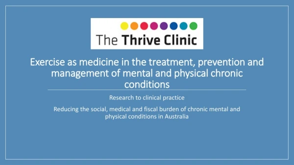 Research to clinical practice