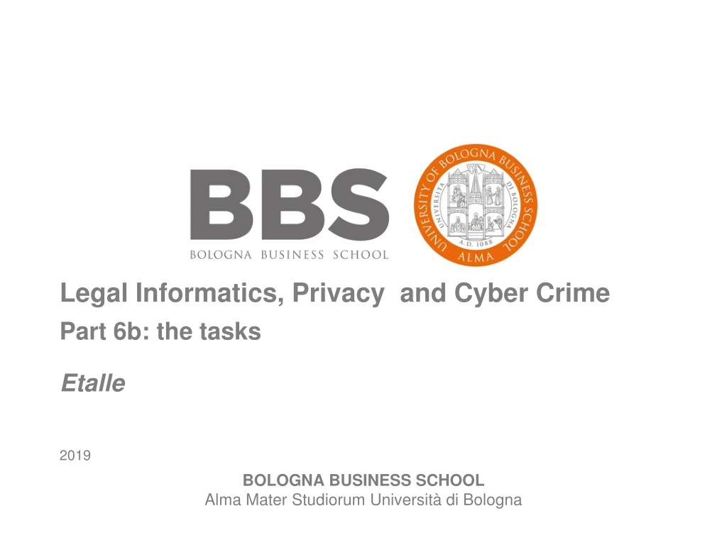 legal informatics privacy and cyber crime