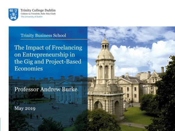 The Impact of Freelancing on Entrepreneurship in the Gig and Project- B ased Economies