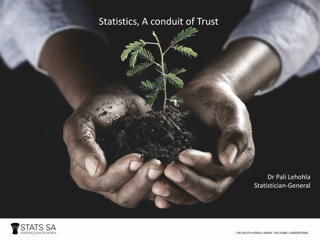 statistics a conduit of trust