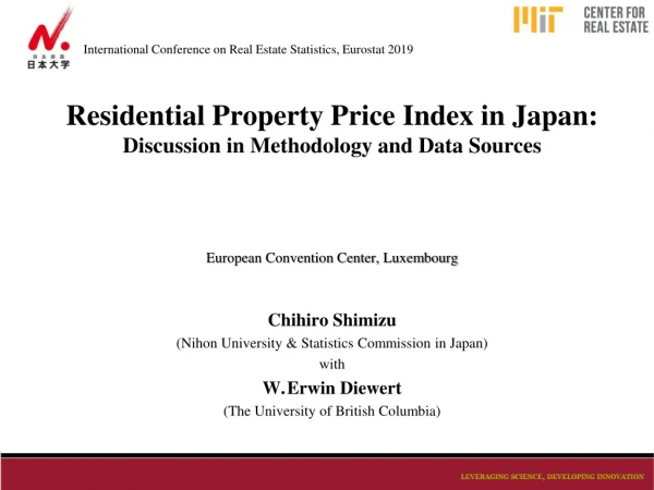 Residential Property Price Index in Japan: Discussion in Methodology and Data Sources