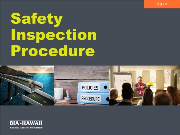 Safety Inspection Procedure