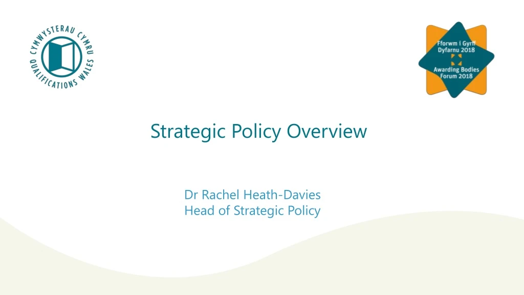 strategic policy overview