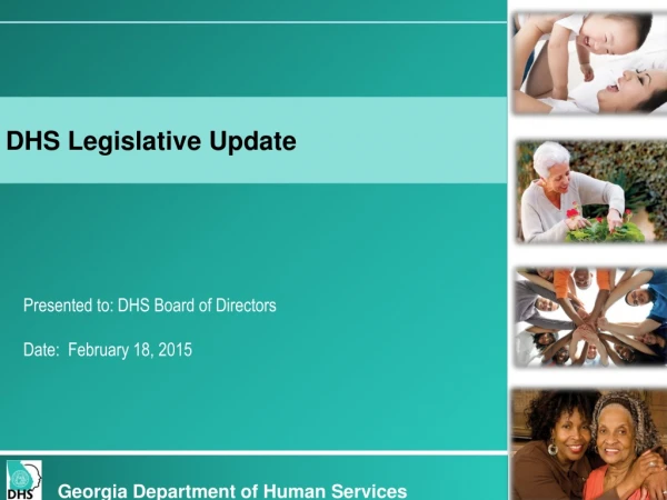Presented to: DHS Board of Directors Date: February 18, 2015
