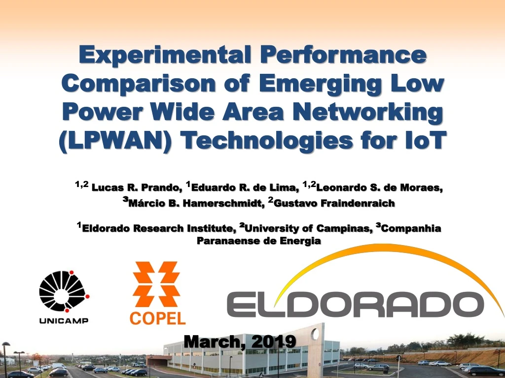 experimental performance comparison of emerging