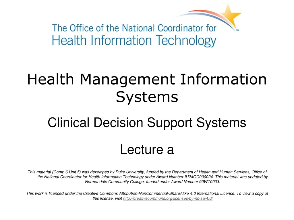 health management information systems